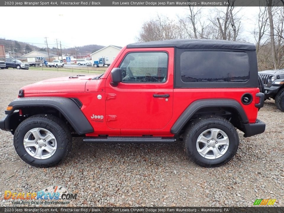 2020 Jeep Wrangler Sport 4x4 Firecracker Red / Black Photo #2