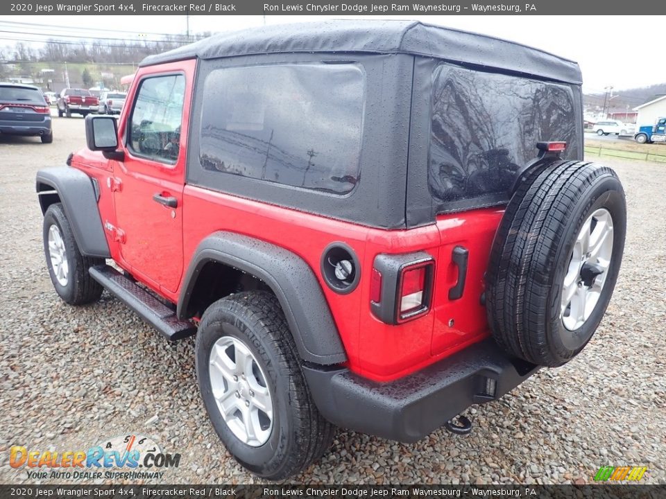 2020 Jeep Wrangler Sport 4x4 Firecracker Red / Black Photo #3
