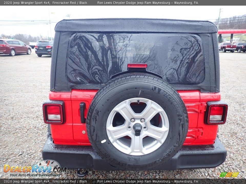 2020 Jeep Wrangler Sport 4x4 Firecracker Red / Black Photo #4