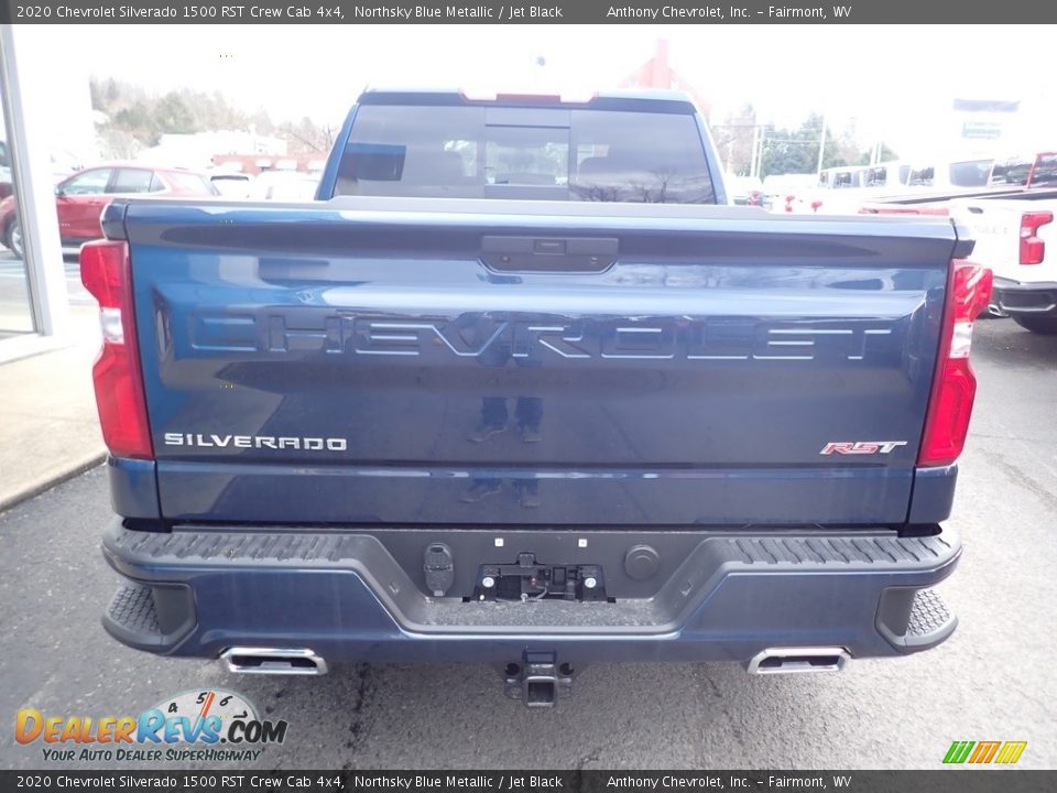 2020 Chevrolet Silverado 1500 RST Crew Cab 4x4 Northsky Blue Metallic / Jet Black Photo #8