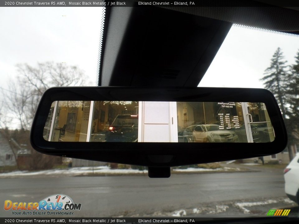 2020 Chevrolet Traverse RS AWD Mosaic Black Metallic / Jet Black Photo #32