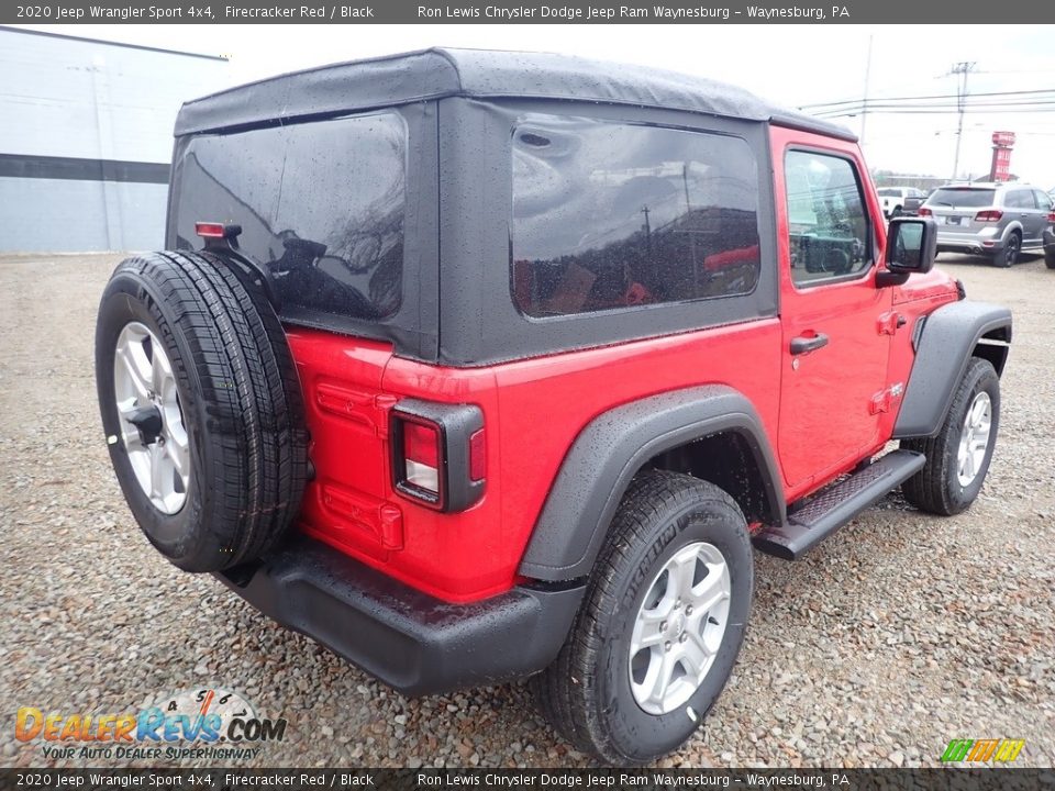 2020 Jeep Wrangler Sport 4x4 Firecracker Red / Black Photo #5