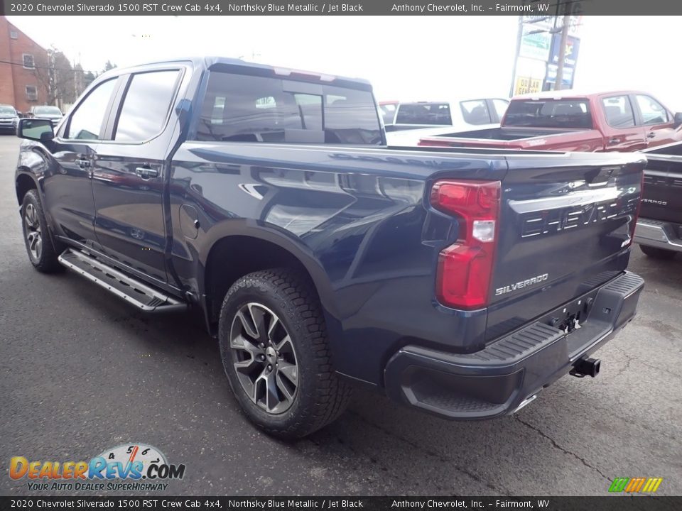 2020 Chevrolet Silverado 1500 RST Crew Cab 4x4 Northsky Blue Metallic / Jet Black Photo #9