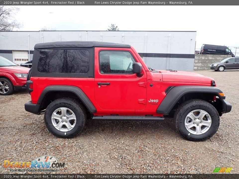 2020 Jeep Wrangler Sport 4x4 Firecracker Red / Black Photo #6