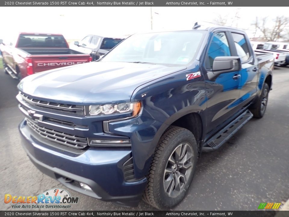 2020 Chevrolet Silverado 1500 RST Crew Cab 4x4 Northsky Blue Metallic / Jet Black Photo #10