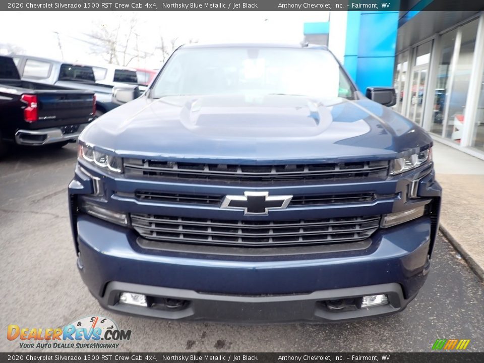 2020 Chevrolet Silverado 1500 RST Crew Cab 4x4 Northsky Blue Metallic / Jet Black Photo #11