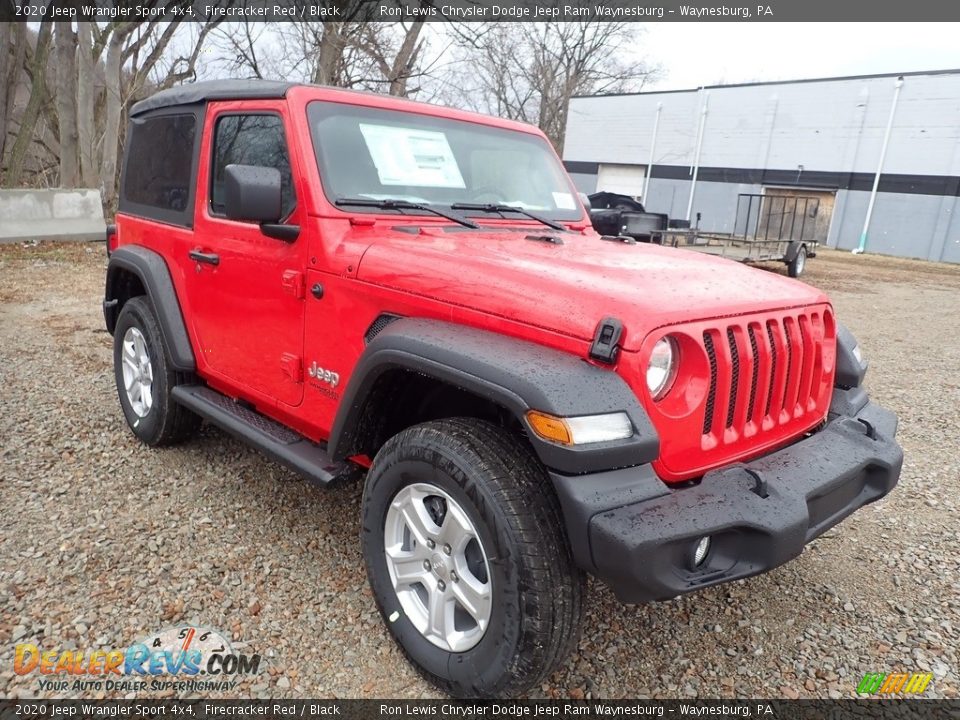Firecracker Red 2020 Jeep Wrangler Sport 4x4 Photo #7