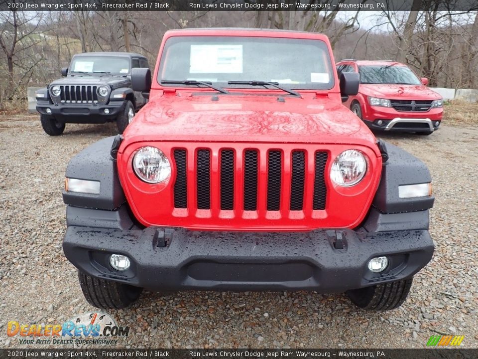 2020 Jeep Wrangler Sport 4x4 Firecracker Red / Black Photo #8