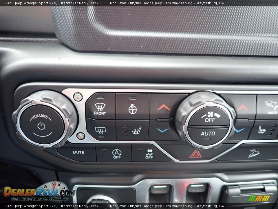 2020 Jeep Wrangler Sport 4x4 Firecracker Red / Black Photo #17