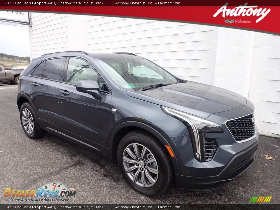 2020 Cadillac XT4 Sport AWD Shadow Metallic / Jet Black Photo #1