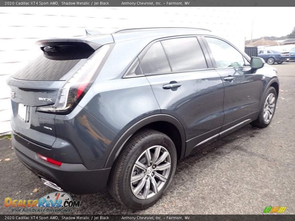 2020 Cadillac XT4 Sport AWD Shadow Metallic / Jet Black Photo #4