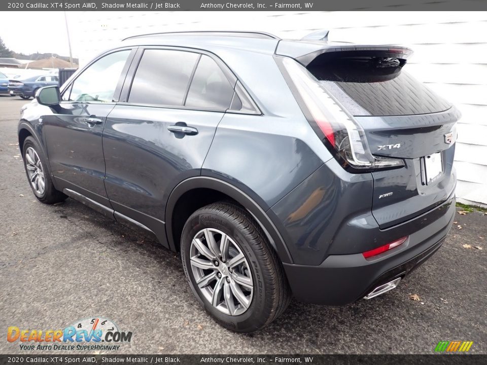 2020 Cadillac XT4 Sport AWD Shadow Metallic / Jet Black Photo #5