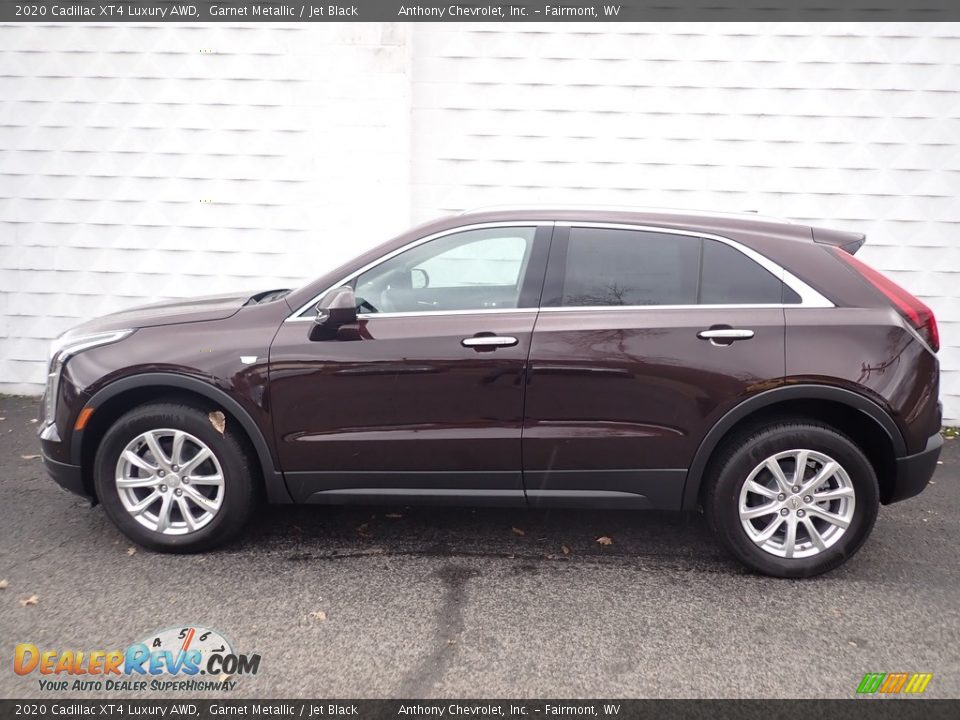 Garnet Metallic 2020 Cadillac XT4 Luxury AWD Photo #4