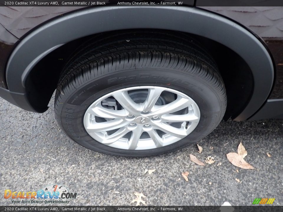 2020 Cadillac XT4 Luxury AWD Garnet Metallic / Jet Black Photo #7