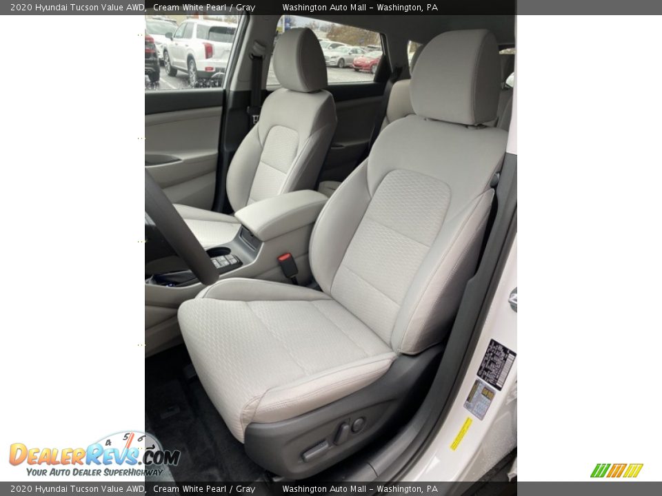 Front Seat of 2020 Hyundai Tucson Value AWD Photo #15