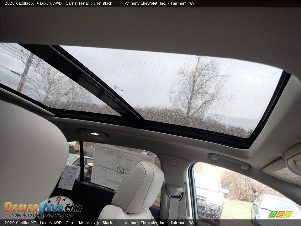 Sunroof of 2020 Cadillac XT4 Luxury AWD Photo #11