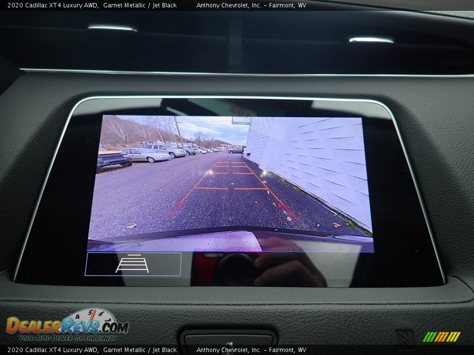 2020 Cadillac XT4 Luxury AWD Garnet Metallic / Jet Black Photo #16