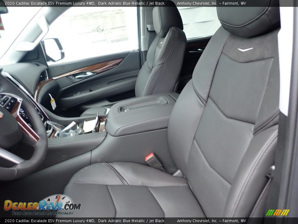 2020 Cadillac Escalade ESV Premium Luxury 4WD Dark Adriatic Blue Metallic / Jet Black Photo #13