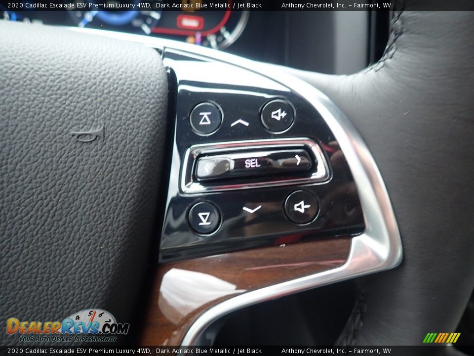 2020 Cadillac Escalade ESV Premium Luxury 4WD Steering Wheel Photo #18