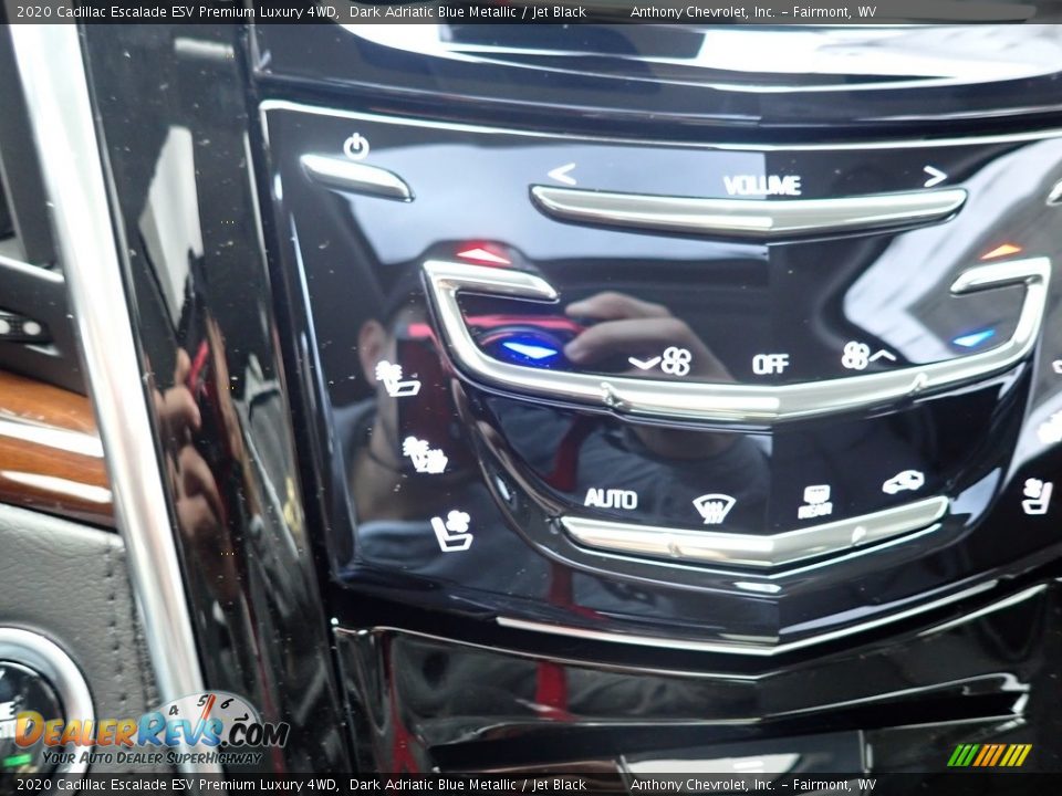 2020 Cadillac Escalade ESV Premium Luxury 4WD Dark Adriatic Blue Metallic / Jet Black Photo #20