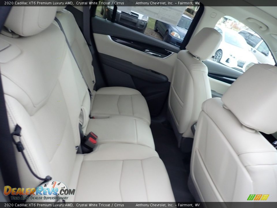 2020 Cadillac XT6 Premium Luxury AWD Crystal White Tricoat / Cirrus Photo #8