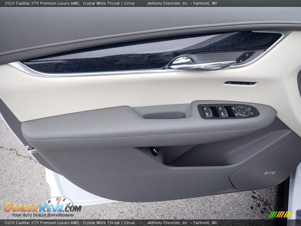 2020 Cadillac XT6 Premium Luxury AWD Crystal White Tricoat / Cirrus Photo #11