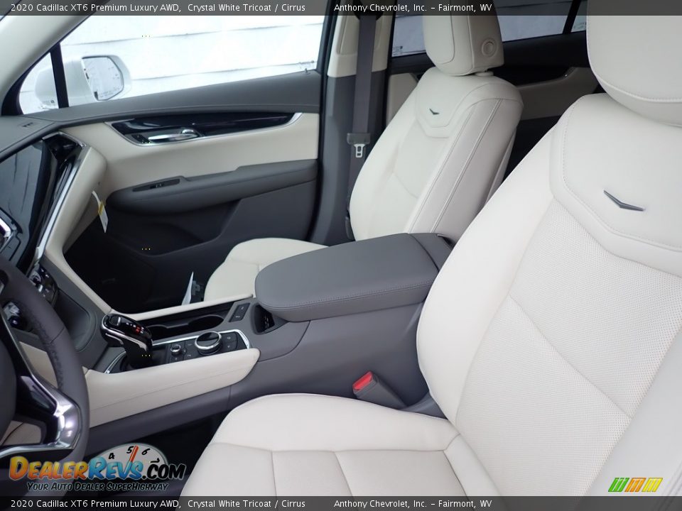2020 Cadillac XT6 Premium Luxury AWD Crystal White Tricoat / Cirrus Photo #12