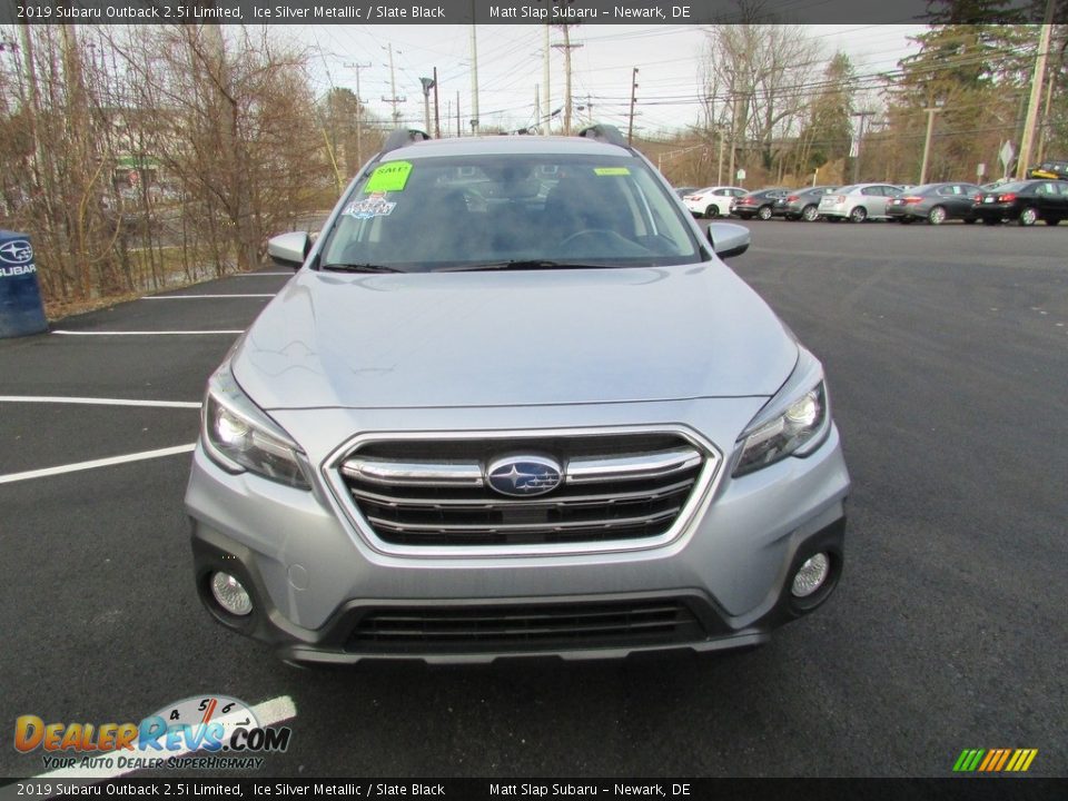 2019 Subaru Outback 2.5i Limited Ice Silver Metallic / Slate Black Photo #3