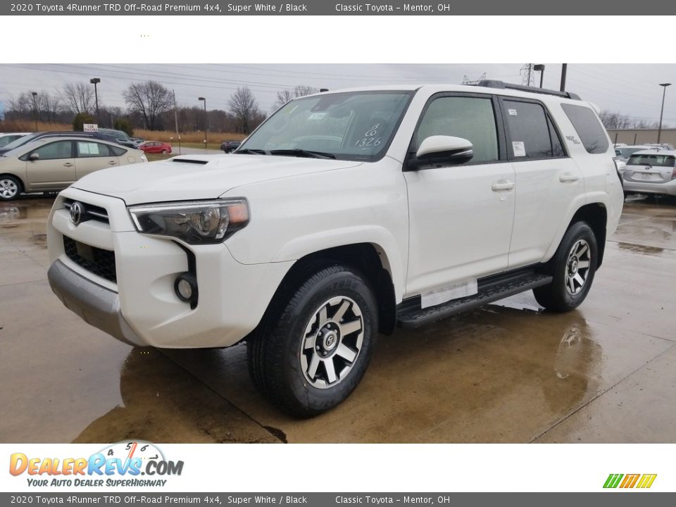 2020 Toyota 4Runner TRD Off-Road Premium 4x4 Super White / Black Photo #1