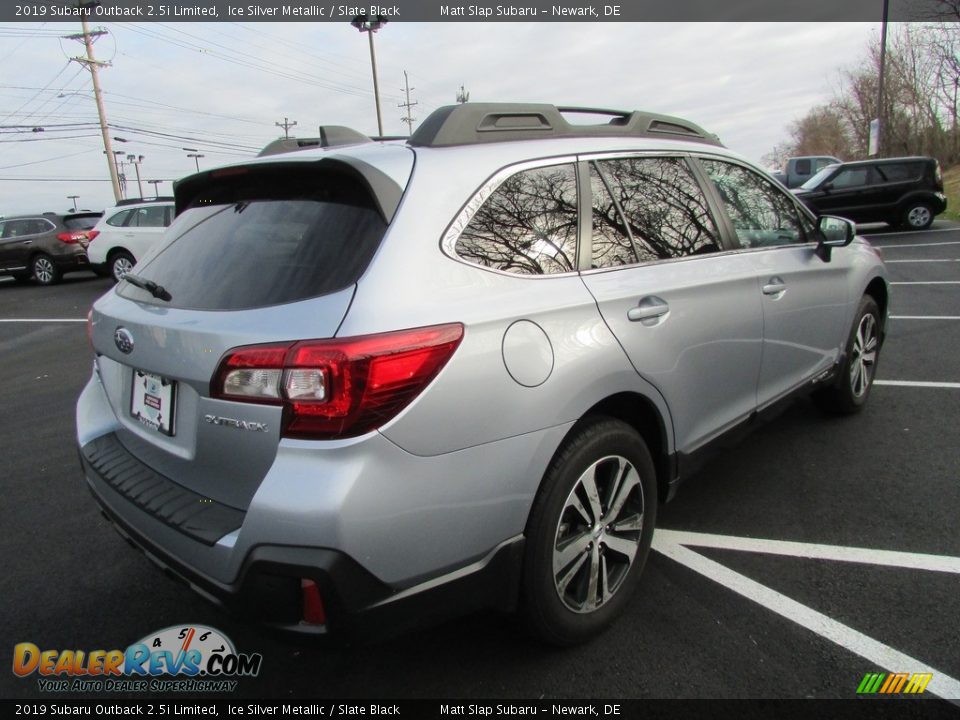 2019 Subaru Outback 2.5i Limited Ice Silver Metallic / Slate Black Photo #6