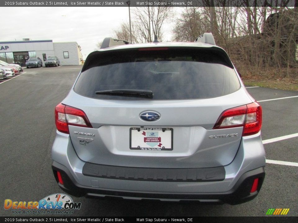 2019 Subaru Outback 2.5i Limited Ice Silver Metallic / Slate Black Photo #7
