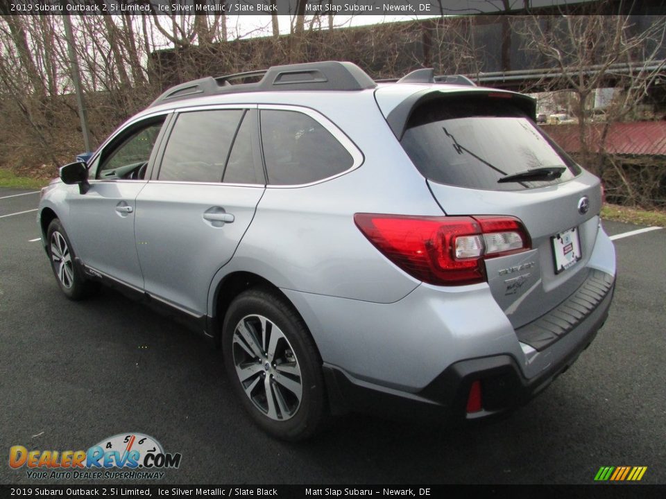 2019 Subaru Outback 2.5i Limited Ice Silver Metallic / Slate Black Photo #8