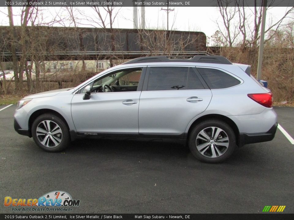 2019 Subaru Outback 2.5i Limited Ice Silver Metallic / Slate Black Photo #9