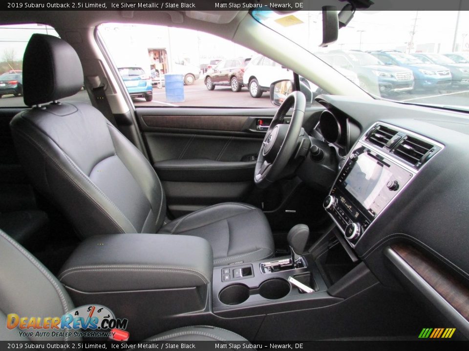 2019 Subaru Outback 2.5i Limited Ice Silver Metallic / Slate Black Photo #17