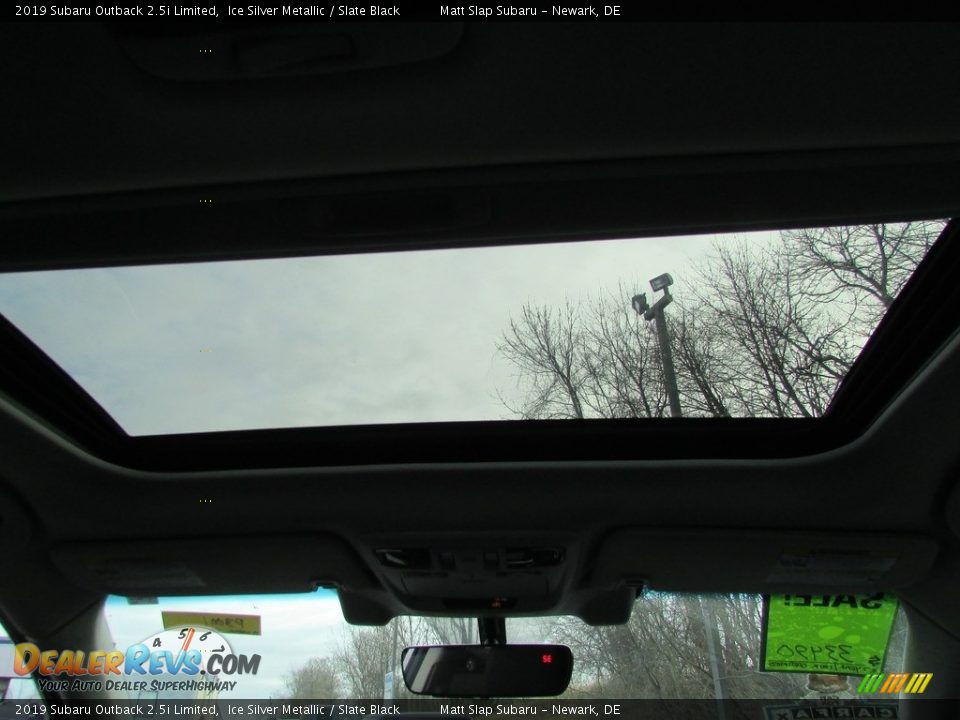 2019 Subaru Outback 2.5i Limited Ice Silver Metallic / Slate Black Photo #21