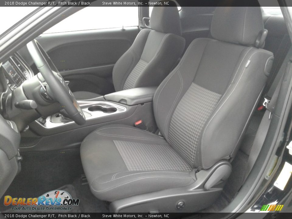 2018 Dodge Challenger R/T Pitch Black / Black Photo #11