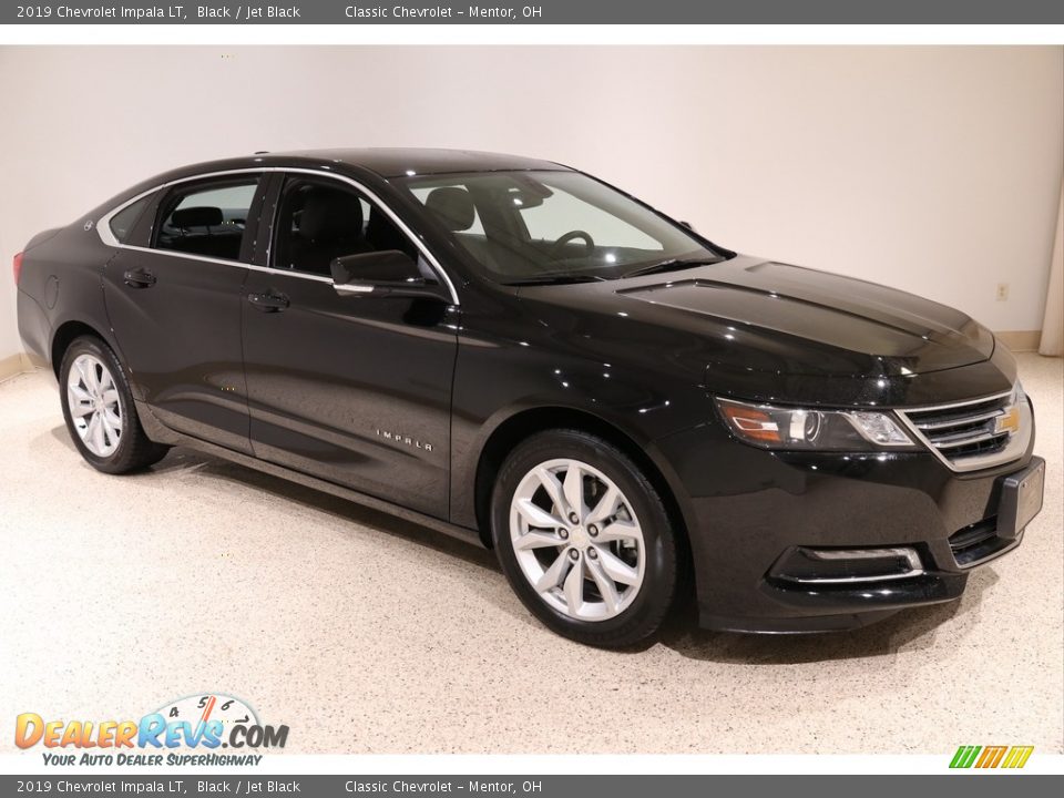 2019 Chevrolet Impala LT Black / Jet Black Photo #1