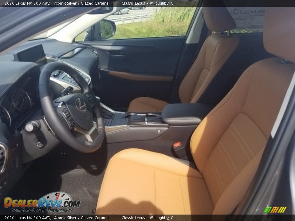 2020 Lexus NX 300 AWD Atomic Silver / Glazed Caramel Photo #2