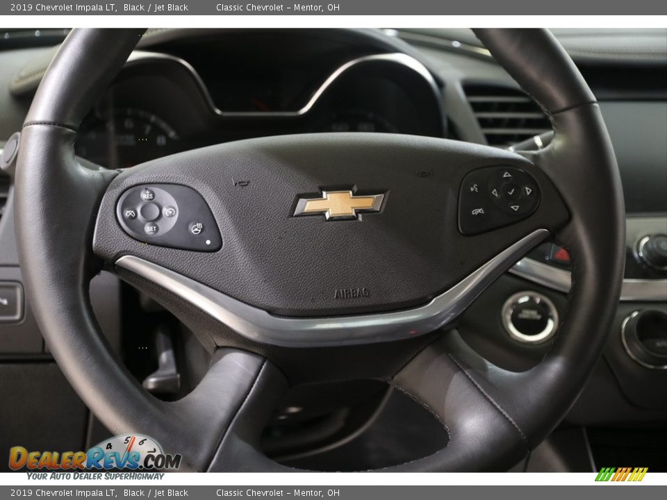 2019 Chevrolet Impala LT Black / Jet Black Photo #7