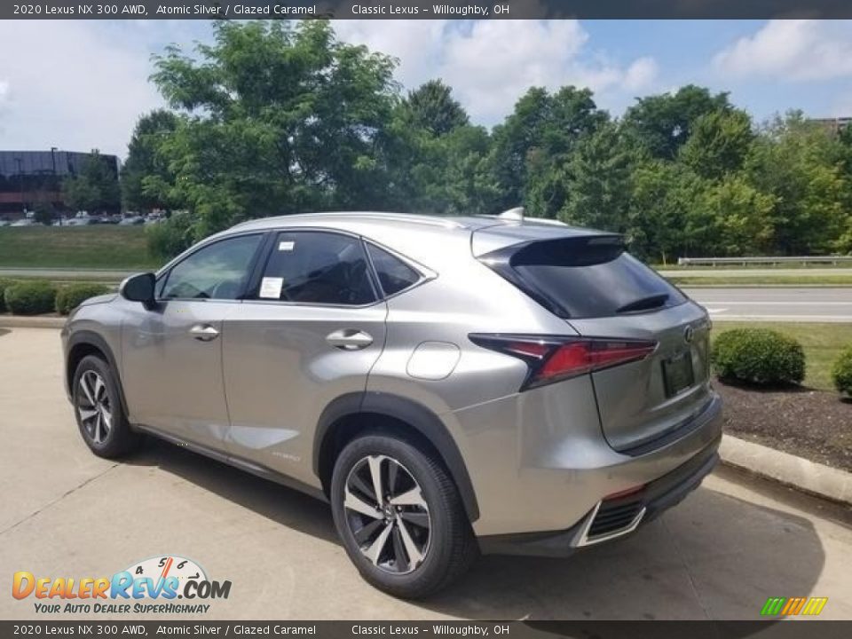 2020 Lexus NX 300 AWD Atomic Silver / Glazed Caramel Photo #4