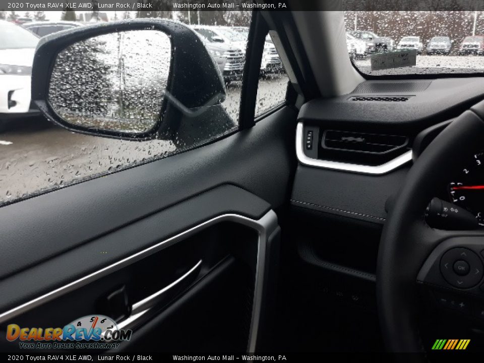 2020 Toyota RAV4 XLE AWD Lunar Rock / Black Photo #11