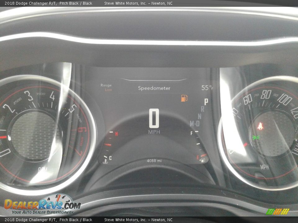 2018 Dodge Challenger R/T Pitch Black / Black Photo #20