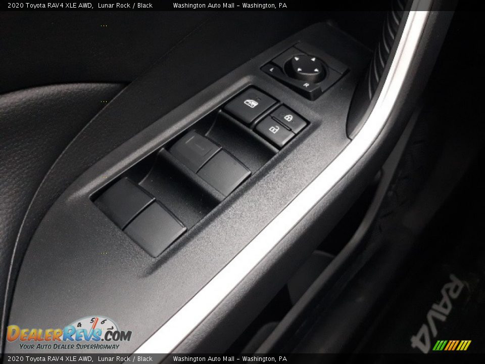2020 Toyota RAV4 XLE AWD Lunar Rock / Black Photo #12