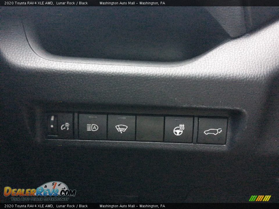 2020 Toyota RAV4 XLE AWD Lunar Rock / Black Photo #13