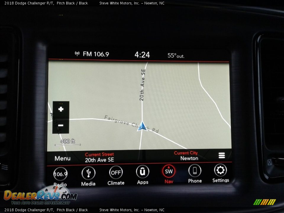 2018 Dodge Challenger R/T Pitch Black / Black Photo #22