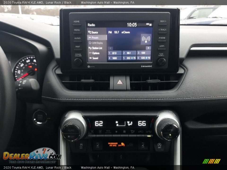 2020 Toyota RAV4 XLE AWD Lunar Rock / Black Photo #15