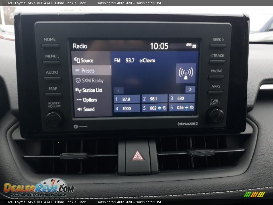 2020 Toyota RAV4 XLE AWD Lunar Rock / Black Photo #16