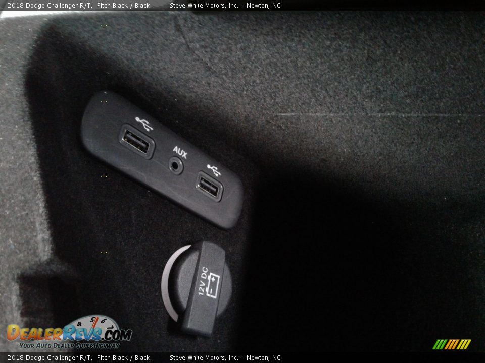 2018 Dodge Challenger R/T Pitch Black / Black Photo #26
