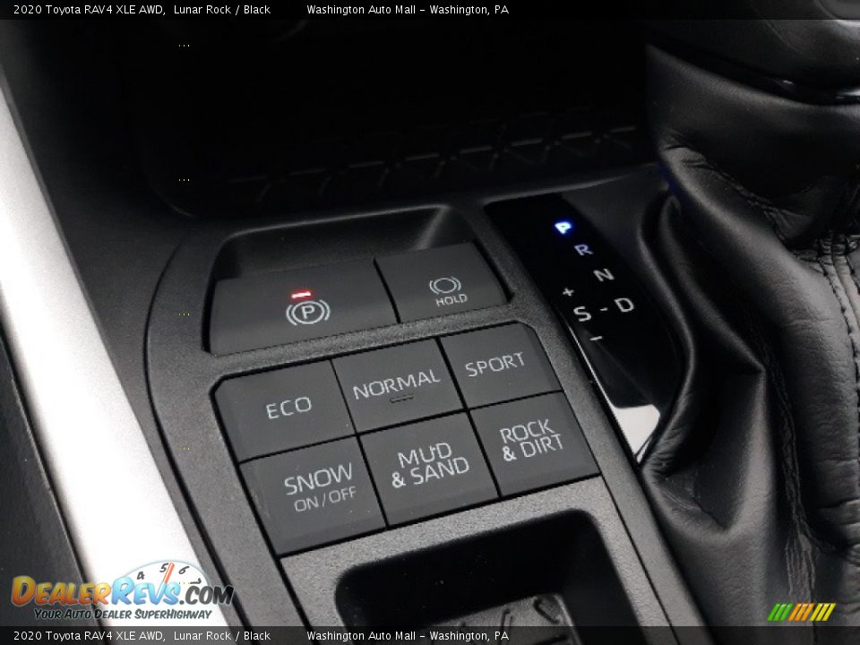 2020 Toyota RAV4 XLE AWD Lunar Rock / Black Photo #19