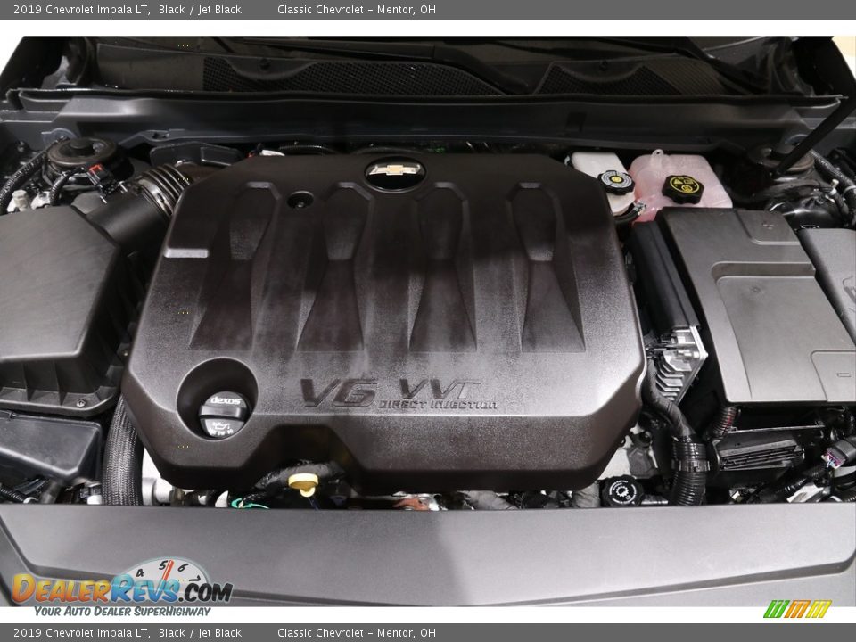 2019 Chevrolet Impala LT Black / Jet Black Photo #19